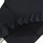 Ruffle-detail Zip-side Pencil Skirt