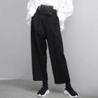 High-waist Harem Pants With Waist Bag