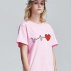 Love Print Short Sleeve T-shirt