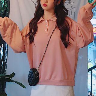 Polo-neck Pullover