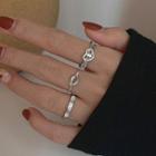 Chain Heart / Buckled Ring