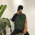 Turtleneck Multi-color Sweater