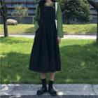 Long-sleeve Knit Top / Midi Jumper Dress