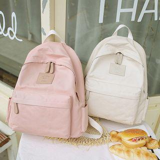 Lettering Label Lightweight Backpack