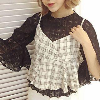 Plaid Camisole Top