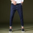 Drawcord Slim Fit Jeans