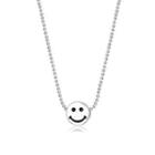 Smiley Necklace Silver - One Size