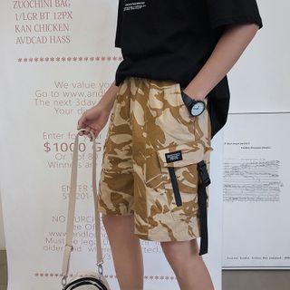 Camouflage Print Shorts