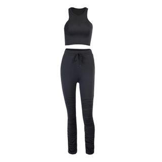 Set: Halter Top + Sweatpants