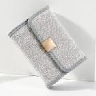 Woven Fabric Accordion Card Wallet