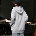 Hooded Long-sleeve Big-pocket Sweatshirt