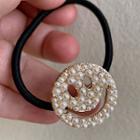 Smile Face Hair Tie As Shown In Figure - One Size