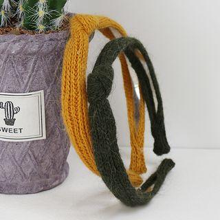 Knot-detail Knit Headband
