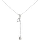 Gourd Pendant Sterling Silver Necklace Silver - One Size