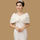 Bridal Faux Fur Shawl