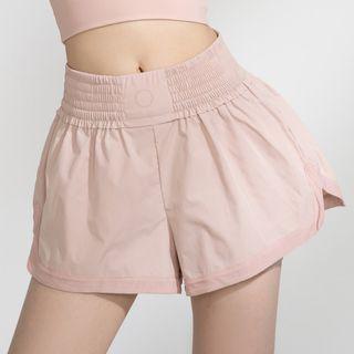 High-waist Running Shorts