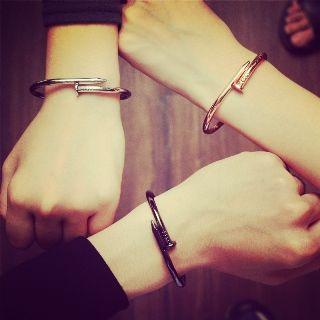 Metal Bracelet Watch/ring