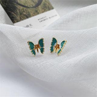 Alloy Butterfly Earring 1 Pair - Earring - One Size