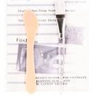 Set: Plastic Face Mask Spatula + Brush As Shown In Figure - One Size