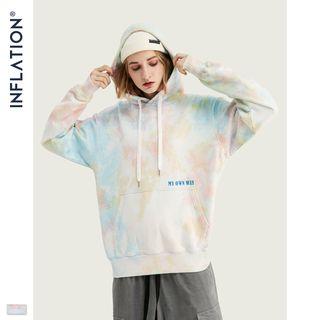 Unisex Tie-dyed Printed Hoodie