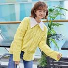 Cable-knit Lightweight Cardigan