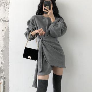 Wrap Pullover Dress