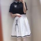 Short-sleeve T-shirt / Polo Shirt / A-line Skirt