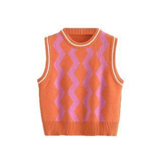 Chevron Sweater Vest