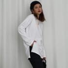 Side-slit Oversized T-shirt