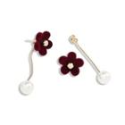 Floral Beaded Ear Stud