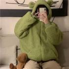 Bear Ear Zip Hoodie