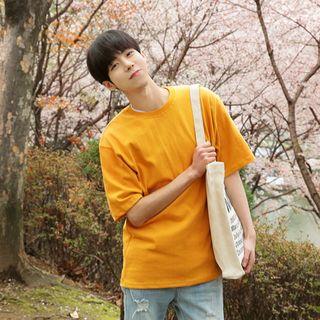 Colored Crew-neck T-shirt