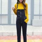 Stitched Suspender Jeans
