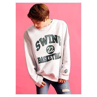 Basketball Printed Sweatshirt