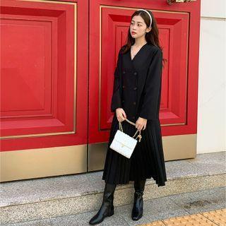 Zip-side Faux Leather Tall Boots