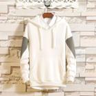 Long-sleeve Color Matching Hoodie