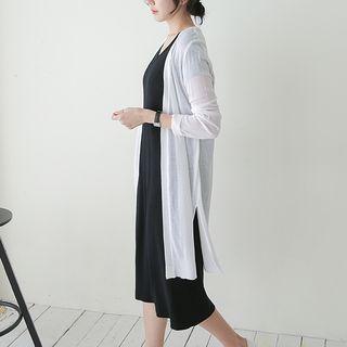 Lightweight Open-front Cardigan