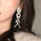 Wedding Geometric Rhinestone Earring