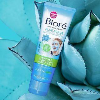 Kao - Biore Blue Agave + Baking Soda Whipped Detox Mask 4.5oz, 127g
