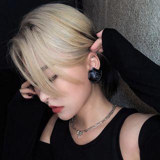 Rose Satin Earring