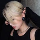 Rose Satin Earring