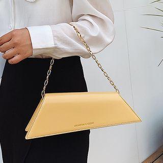 Geometric Chained Crossbody Bag