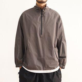 Plain Zip Front Jacket
