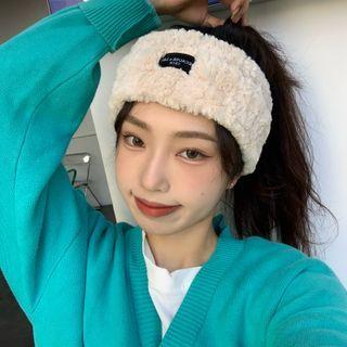 Lettering Applique Chenille Headband