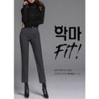 Wrinkle-free Straight-cut Pants