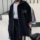 3/4-sleeve Zip Track Jacket / Shorts