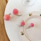 Flocking Peach Earring