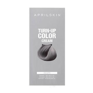 April Skin - Turn Up Color Cream - 7 Colors Ash Latte - New Version