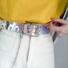 Iridescent Pvc Belt