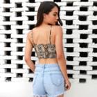 Snake Pattern Camisole Top